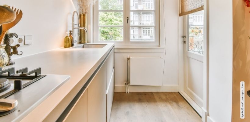 Wie man eine Küche auf kleinem Raum optimal nutzt